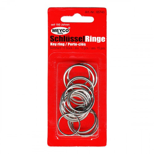 MEYCO - Porte-Clés - Ø 28/24/20 mm - 15 par Sachet