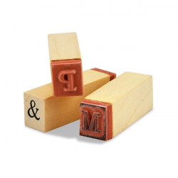 MEYCO - Set de Tampons - Lettres et Chiffres - 42 Pièces - Environ 7mm