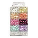 MEYCO - Jewellery Glass Beads Mix - 9 Colors - 50g
