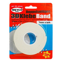 MEYCO - Ruban Adhesif Double en Mousse