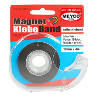 MEYCO - Magnetic Tape - Self-Adhesive - 18mm x 4m