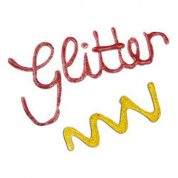 MEYCO - Glitter Glue Sticks for Glue Guns - Glittering