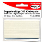 MEYCO - Colle / 3-D Pads - Recto-Verso - 1mm