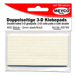 MEYCO - Double-Sided 3-D Gluepads - 2mm