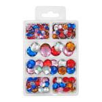 MEYCO - Acrylic Diamonds - Ø 6-18mm - 30g - 'Colors'