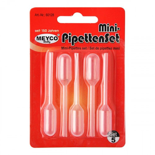 MEYCO - Set de 5 Mini-Pipettes
