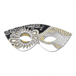 MEYCO - Lot of 10 Masks - White Cardboard