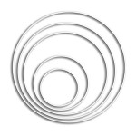 MEYCO - Anneau de Tressage / Attrape-Rêves / Dreamcatcher - Ø 3mm - 15cm ou 20cm