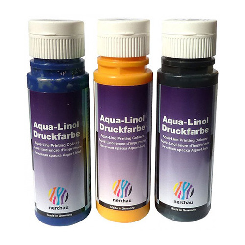 LUKAS - STUDIO LINOL / Aqua Linol - Lino Printing Ink - 200ml