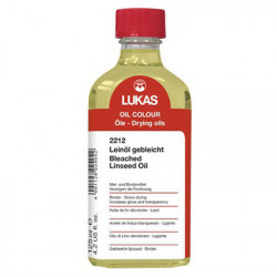 LUKAS - Huile de Lin Décolorée (Liant) - 125ml