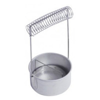 LUKAS - Récipient à Pinceaux en Aluminium