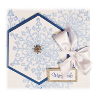 Spellbinders - Tampon - 3D / Ombres - Flocon de Neige Doodle