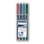STAEDTLER - Lumocolor® - Permanent Universal Pen M - 317 WP4 - STAEDTLER® Box