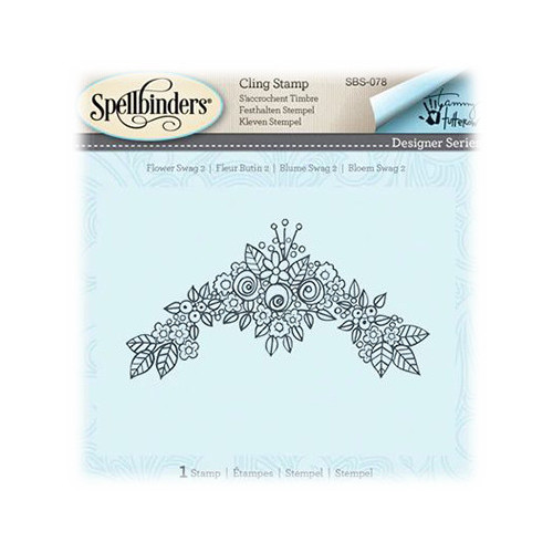 Spellbinders - Stempel / Stamp - Flower Swag V2