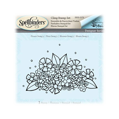 Spellbinders - Stempel / Stamp - Flower Swag V3