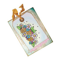 Spellbinders - Tampon - Flower Swag V3
