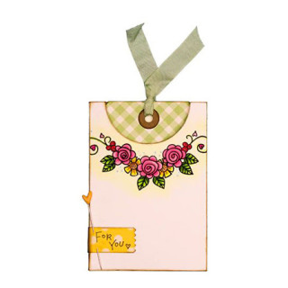 Spellbinders - Tampon - Flower Swag V5