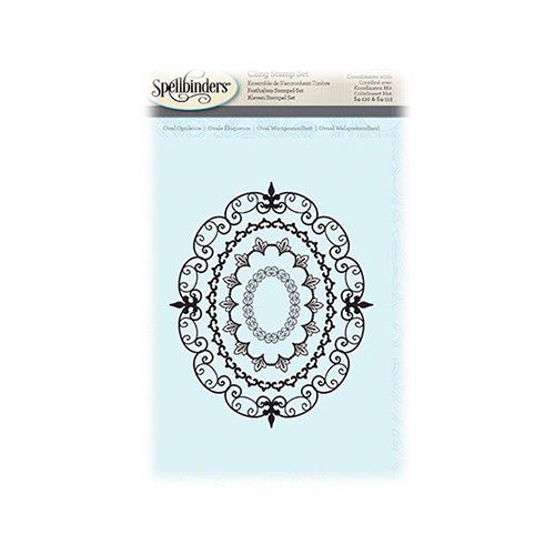 Spellbinders - Stempel / Stamp - Oval Opulence