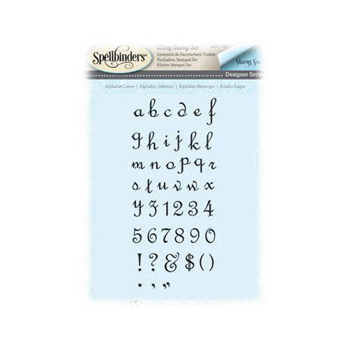 Spellbinders - Tampon - Alphabet Lower