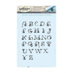 Spellbinders - Stempel / Stamp - French Alphabet