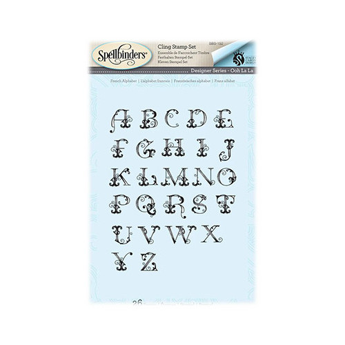 Spellbinders - Tampon - French Alphabet
