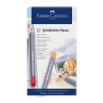 Faber-Castell - Crayon Goldfaber Aquarelle - Boîte Métal de 12 Pièces