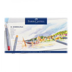 Faber-Castell - Watercolour Pencil Goldfaber Aqua - Tin of 36