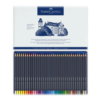 Faber-Castell - Crayon Goldfaber Permanent - Boîte Métal de 36 Pièces
