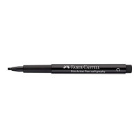 Faber-Castell - Feutre PITT® Artist Pen - Pointe Calligraphy (C) -  Noir, Blanc ou Magenta