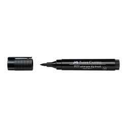 Faber-Castell - Feutre PITT® Artist Pen - Pointe Pinceau Large "Big Brush" (BB) - Noir