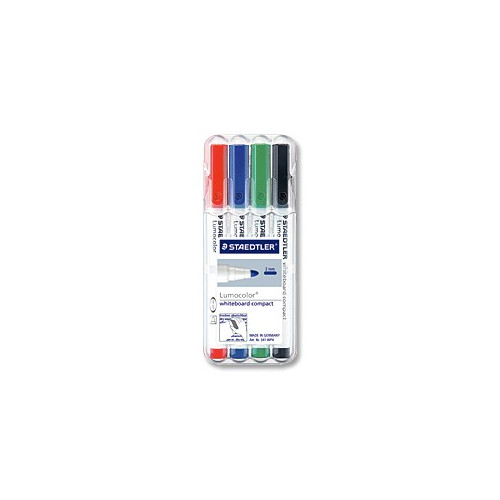 STAEDTLER - Lumocolor® - Marqueur pour Tableaux Blancs - 341 WP4 - STAEDTLER® Box