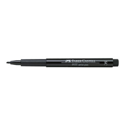 Faber-Castell - Feutre PITT® Artist Pen - Pointe Soft Calligraphy (SC) - Noir