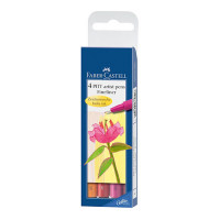 Faber-Castell - Wallet of 4 PITT® Artist Pens - S - Warm Colours