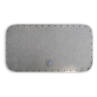 Fond pour Rotin / Vannerie - Contreplaqué (Bois) - Rectangle Arrondi - De 12x20CM à 15x40CM