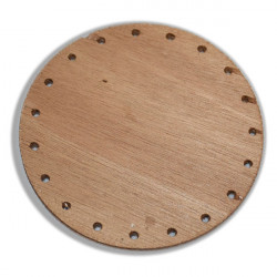 Fond pour Rotin / Vannerie - Contreplaqué (Bois) - Rond - 9CM