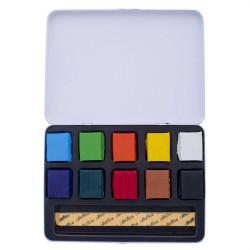 Cretacolor - Aqua Brique - Set of 10 - Metal Box