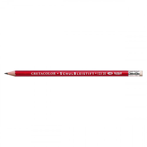 Cretacolor - Crayon BIBA - HB - Avec Embout Gomme