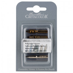 Cretacolor - Set de 5 Plumes de Calligraphie