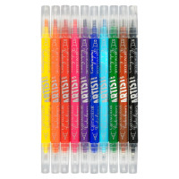 Cretacolor - Box of 10 Calligraphy-Fibretip Pens