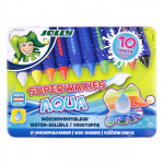 JOLLY - 10 SUPER-WAXIES AQUA - Watercolor Wax Crayons