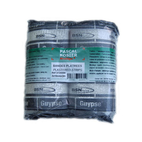 Pascal Rosier - Bandes Plâtrées - 3m x 10cm - Sachets de 2