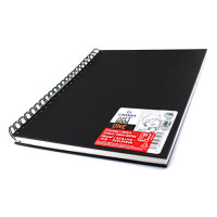 Canson® - Art Book™ One - Sketch Block - With Spirals - 80 Sheets - 100 gsm - About A3 (27,9 x 35,6 cm)