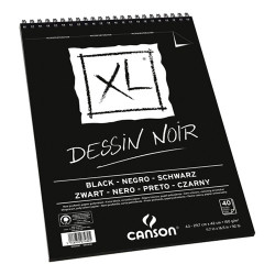 Canson® - XL® Noir - 40 Feuilles - 150 g/m² - Format A3