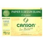 Canson® - "C" à Grain® (CAG) - Folder of 12 Sheets - 224 gsm - A4 Size