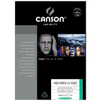 Canson® - Infinity® Aquarelle Rag - Matte - 25 Sheets - 240 gsm - A2 Size