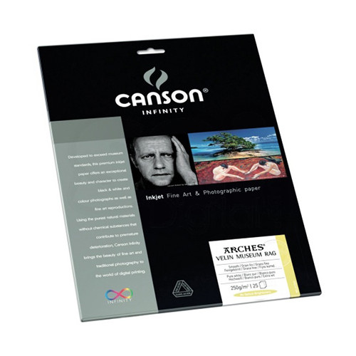 Canson® - Infinity® Velin Museum Rag - Mat - 25 Feuilles - 315 g/m² - Format A2