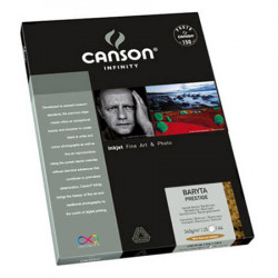 Canson® - Infinity® Baryta Prestige - Brillant - 25 Feuilles - 340 g/m² - Format A3