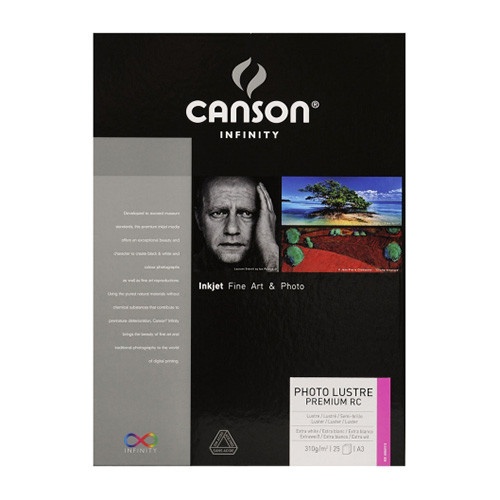 Canson® - Infinity® Photo Lustre Premium RC - 25 Feuilles - 310 g/m² - Format A3