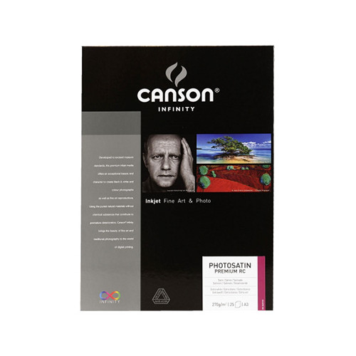 Canson® - Infinity® PhotoSatin Premium RC - 25 Sheets - 270 gsm - A3 Size