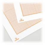 Canson® - Millimeter Graph Paper - Bistre - 50 x 65 cm - 100 gsm